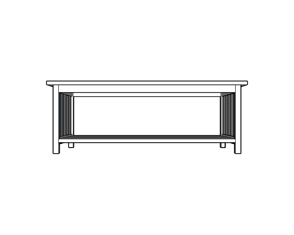 Walnut Coffee Table, Handmade Wooden Furniture - Image 6