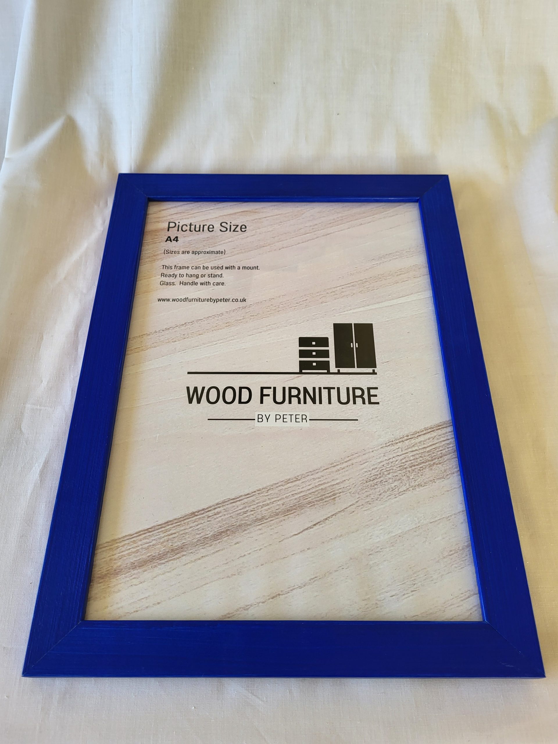 Blue Picture Frame, Photo frames, Handmade - Image 3