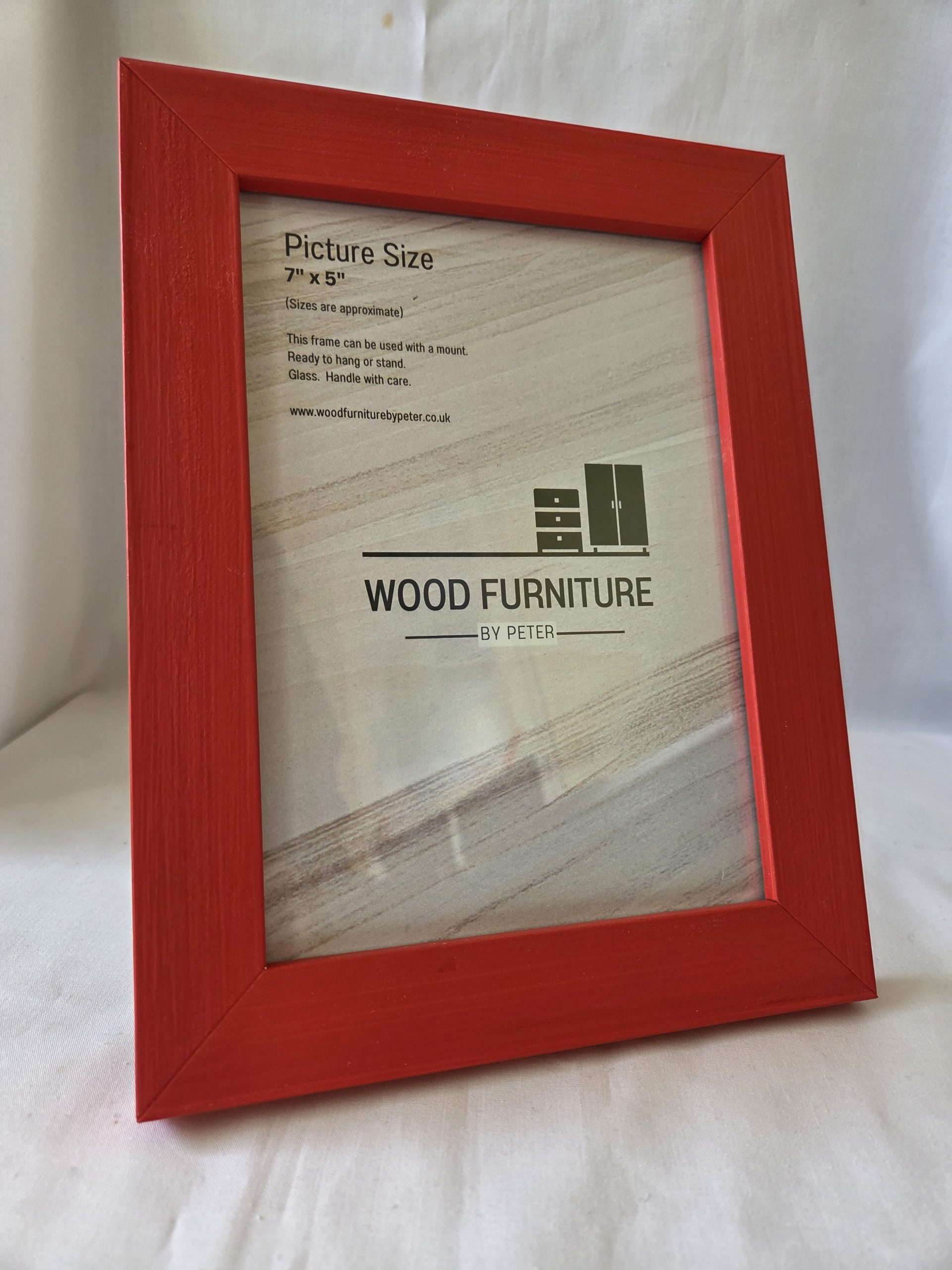 Red Picture Frame, Photo frames, Handmade - Image 4