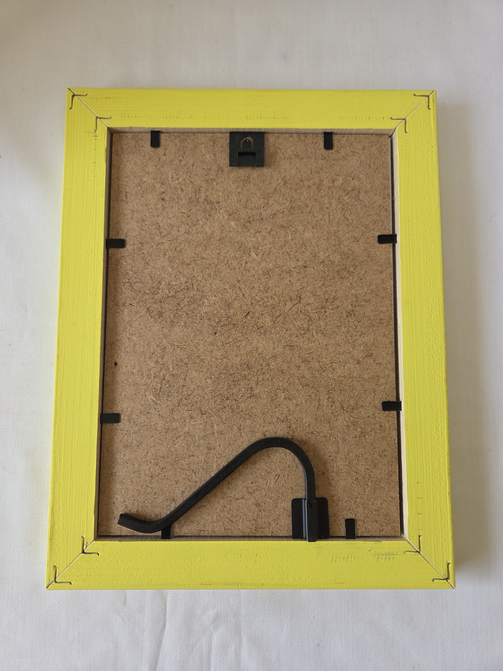 Yellow Picture Frame, Photo frames, Handmade - Image 2