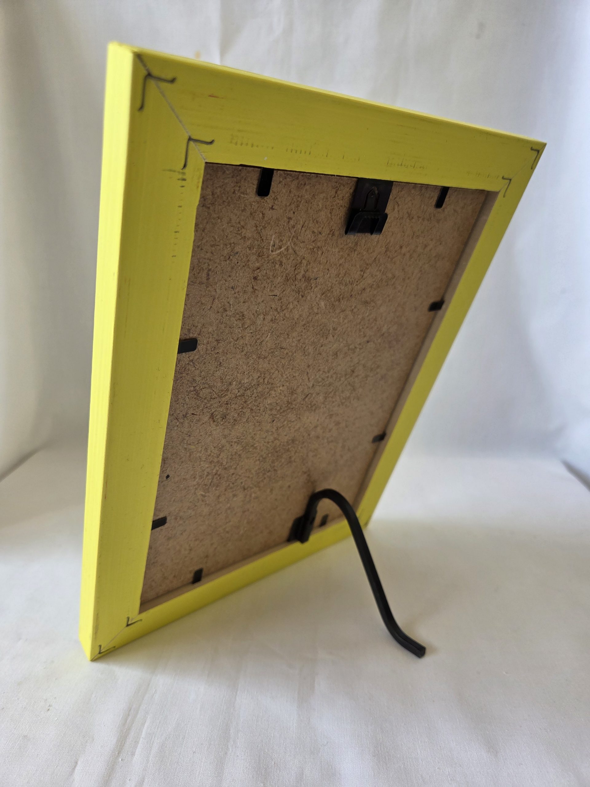 Yellow Picture Frame, Photo frames, Handmade - Image 3