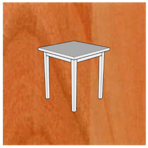 Cherry Side Table, Handmade Wooden Furniture