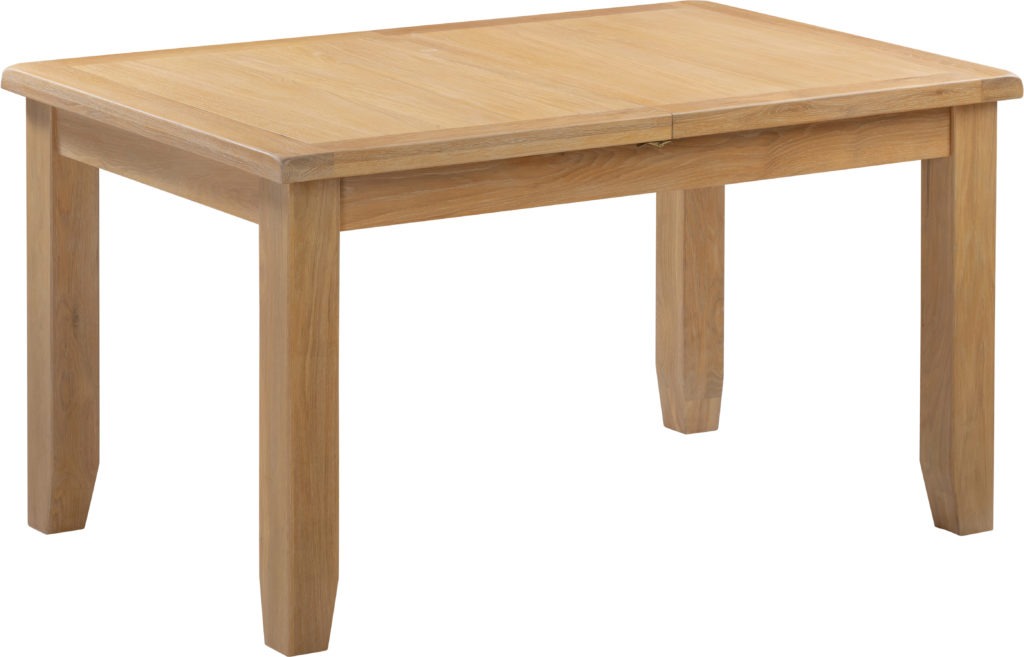 Seconique Windsor Extending Dining Table in Natural Oak – Solid Oak Extendable Family Table - Image 4