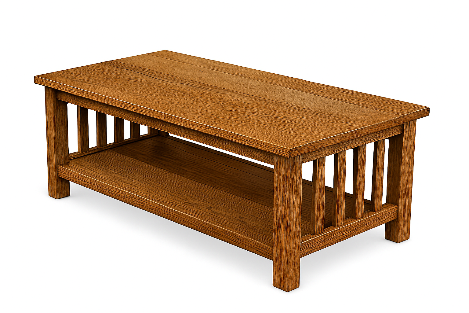Oak Coffee Table, Handmade Wooden Furniture