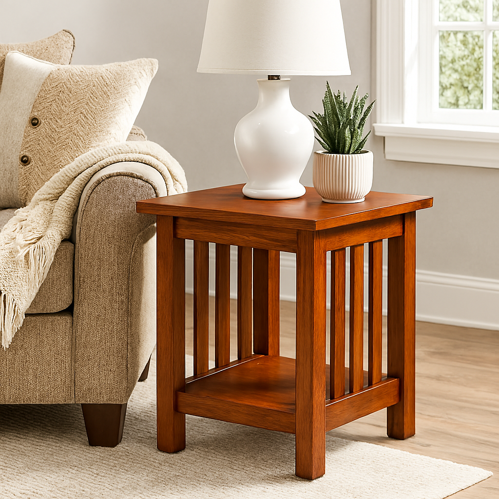 Cherry Occasional Table, Handmade Wooden Furniture - Image 2