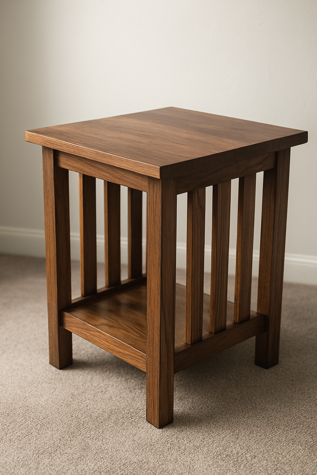Walnut Occasional Table, Handmade Wooden Furniture