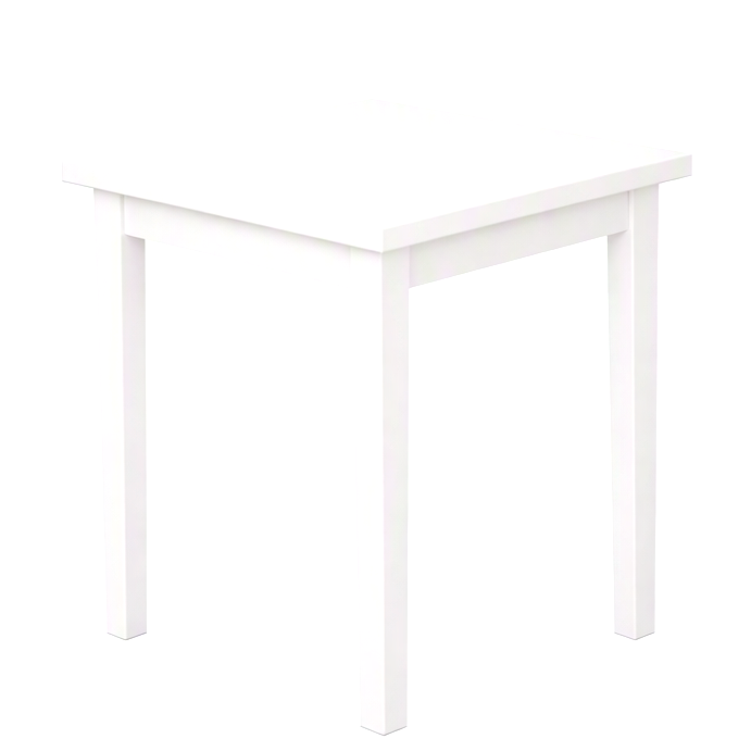 White Painted Side Table - Image 2