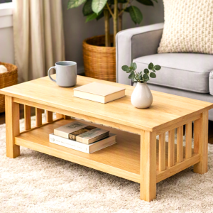 Solid Ash Coffee Table