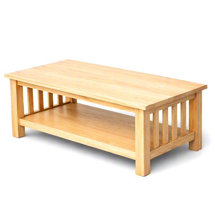 Solid Ash Coffee Table - Image 2