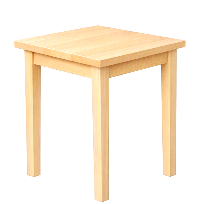 Solid Maple Side Table - Image 2