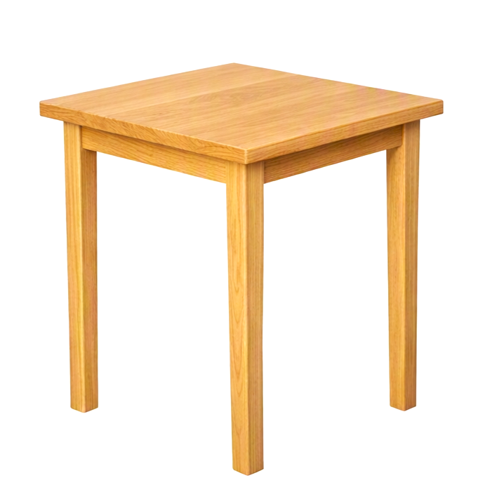 Solid Oak Side Table - Image 2