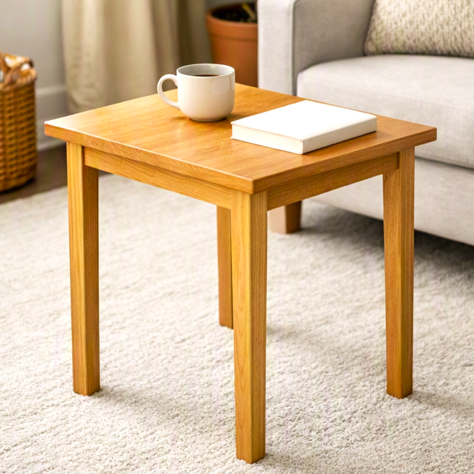 Solid Oak Side Table